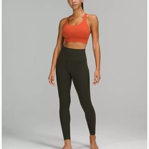 Lilulemon leggings drank olive